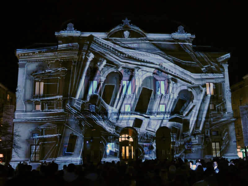 videomapping Borgomanero